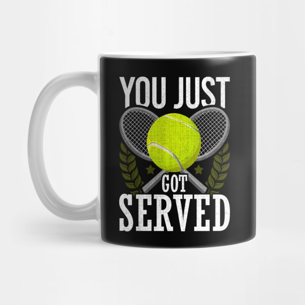 You Just Got Served Tennis Racket Serve by theperfectpresents